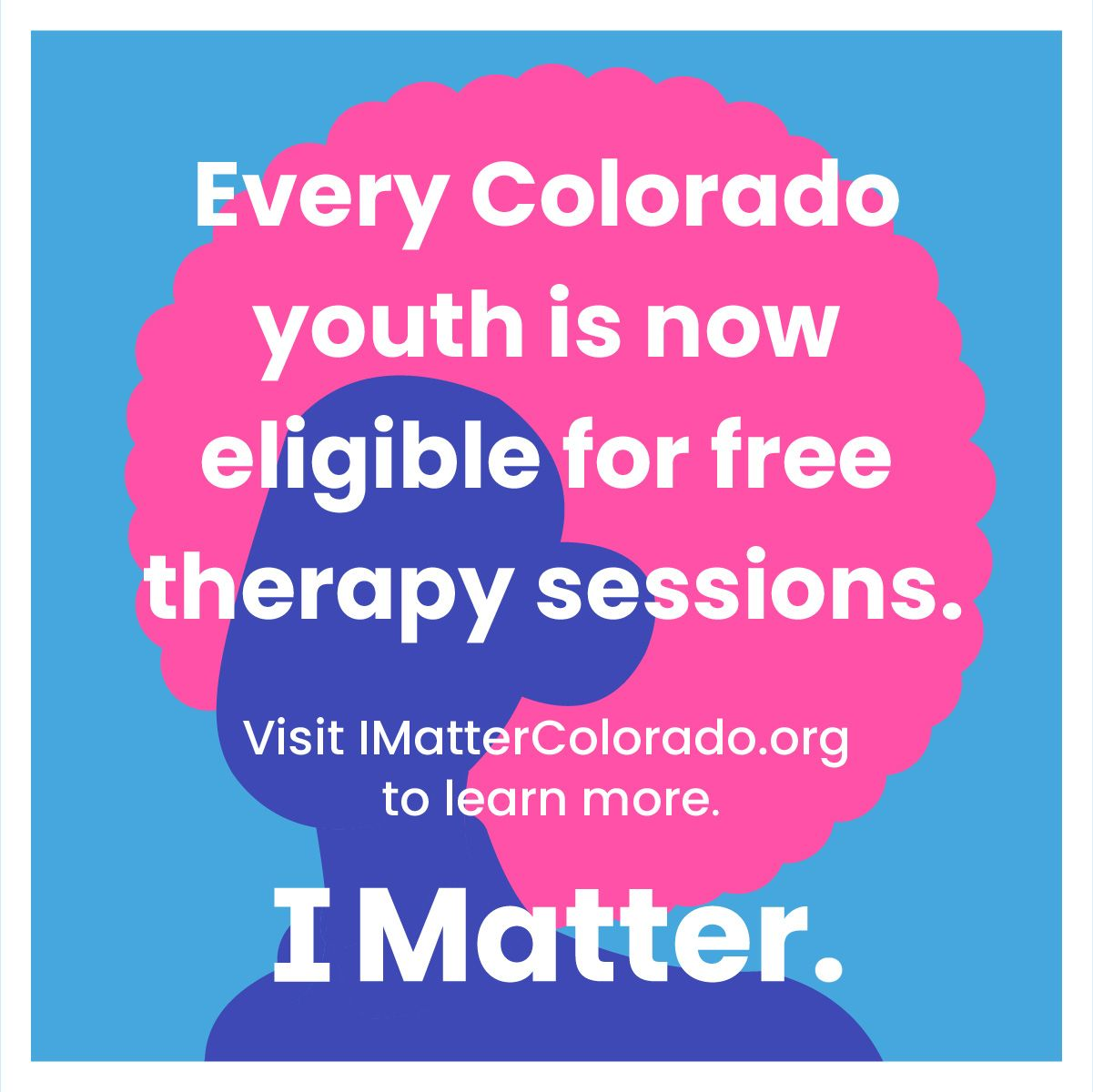 Every Colorado youth is now eligible for free therapy sessions