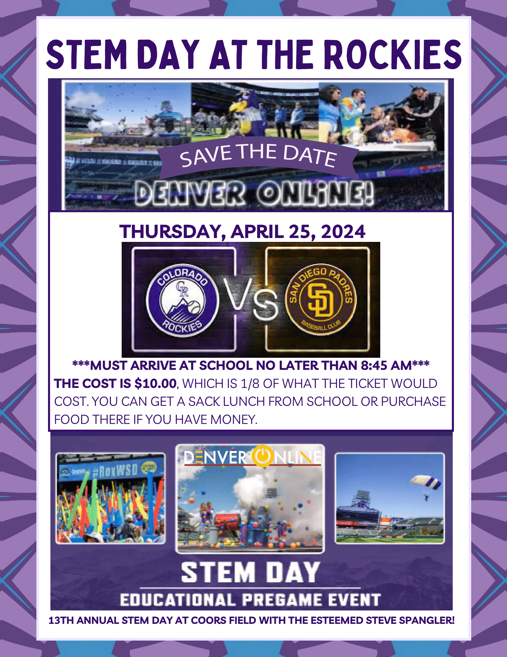 STEM Day at the Rockies